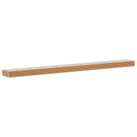 Produktbild för Upphöjd odlingslåda 970 x 100 x 36 cm Galvaniserat Stål