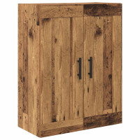 Produktbild för Skåp Gammalt trä 69,5 x 34 x 180 cm Konstruerat trä