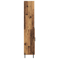 Produktbild för Skåp Gammalt trä 69,5 x 32,5 x 180 cm Konstruerat trä