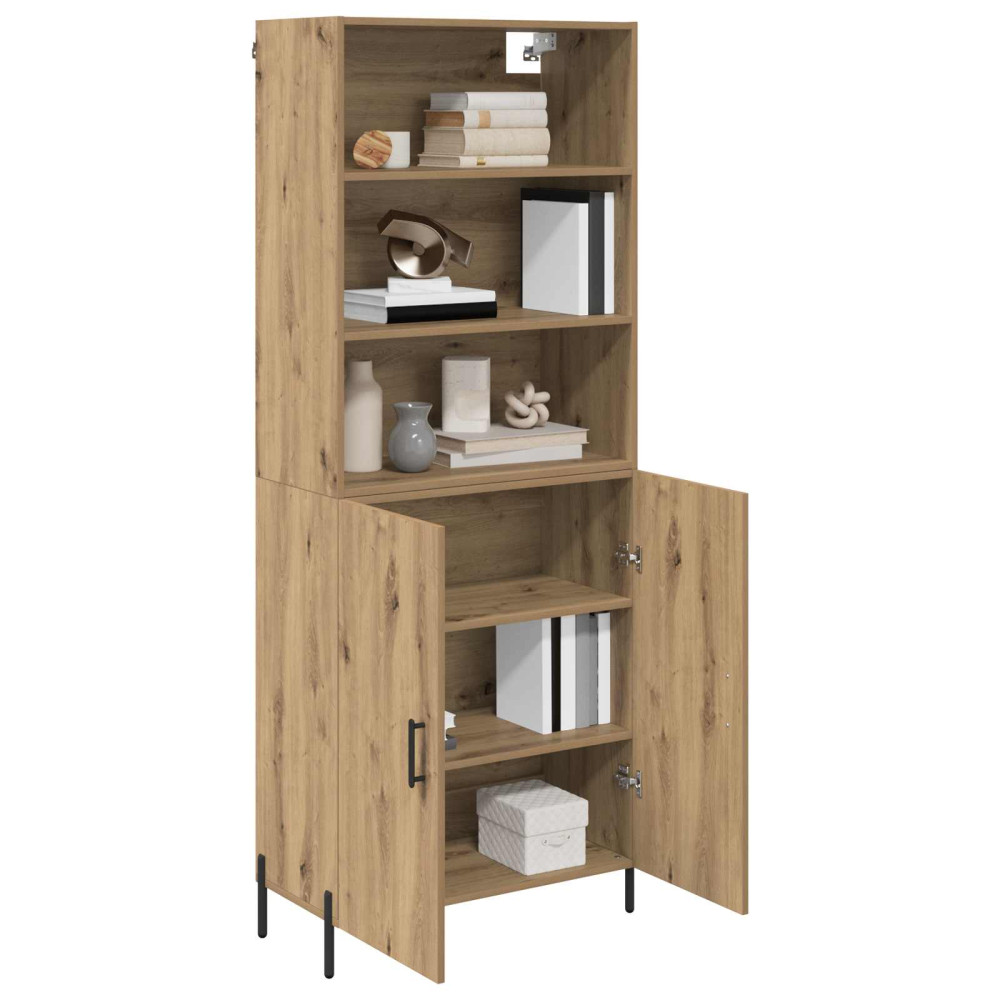 Produktbild för Skåp Artisan Ek 69,5 x 32,5 x 180 cm Konstruerat trä
