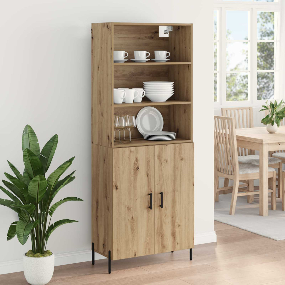 Produktbild för Skåp Artisan Ek 69,5 x 32,5 x 180 cm Konstruerat trä