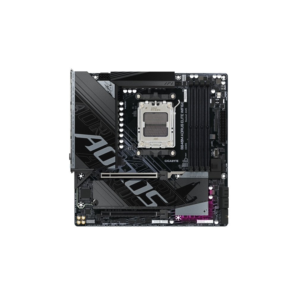 Produktbild för AORUS B840M ELITE WIFI6E - moderkort - micro ATX - Socket AM5 - AMD B840
