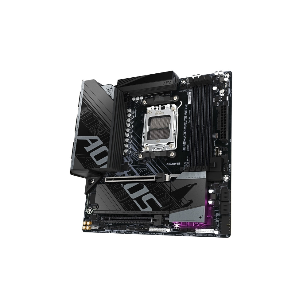 Produktbild för AORUS B840M ELITE WIFI6E - moderkort - micro ATX - Socket AM5 - AMD B840