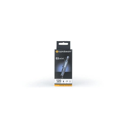 Suprabeam Suprabeam Light Q1mini 120lm, 1xAAA, 60m IPx4, clips + nycke...