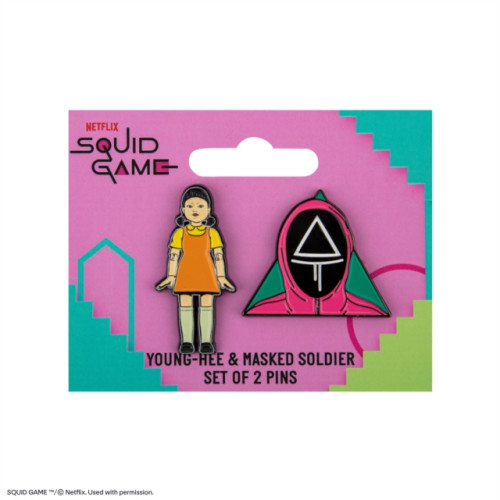 Wizard Alliance Set of 2 Pins Young-Hee & Squid Game Soldier
