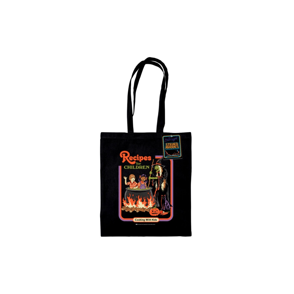 Produktbild för Steven Rhodes (Recipes For Children) Black Tote Bag