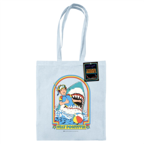 Pyramid International Steven Rhodes (Stay Positive) Pastel Blue Tote Bag