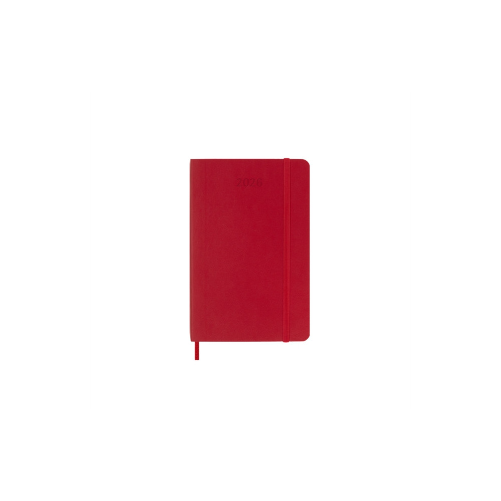Produktbild för Moleskine 2026 12 Month Daily Pocket Softcover Diary (häftad, eng)