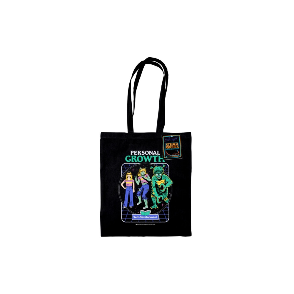 Produktbild för Steven Rhodes (Personal Growth) Black Tote Bag