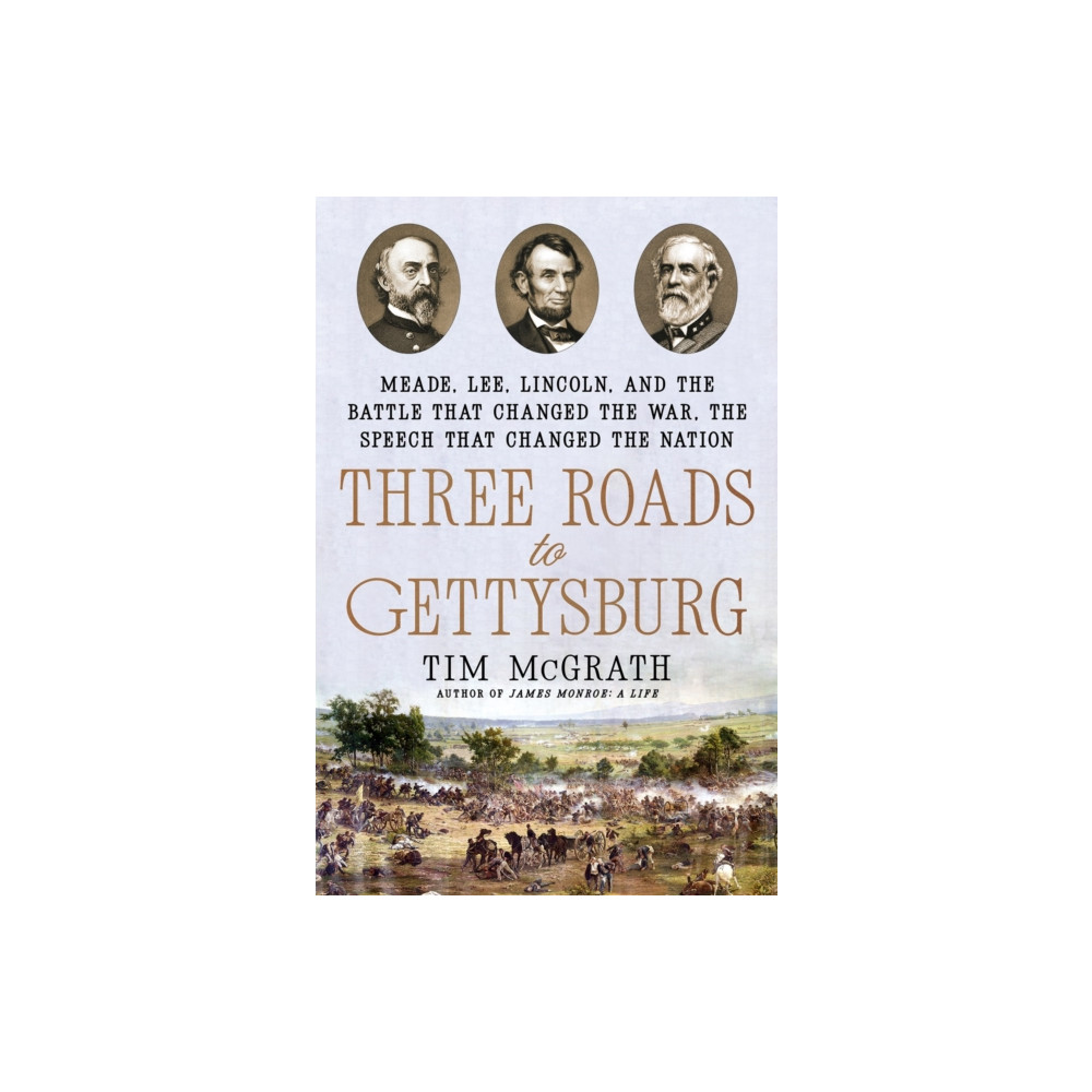 Produktbild för Three Roads to Gettysburg (häftad, eng)