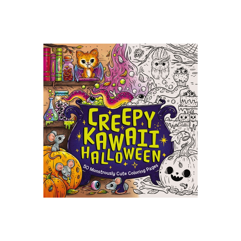Produktbild för Creepy Kawaii Halloween (häftad, eng)