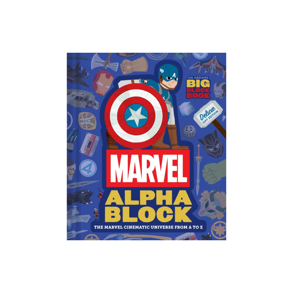 Produktbild för Marvel Alphablock: Deluxe Gift Edition (An Abrams BIG Block Book) (bok, board book, eng)
