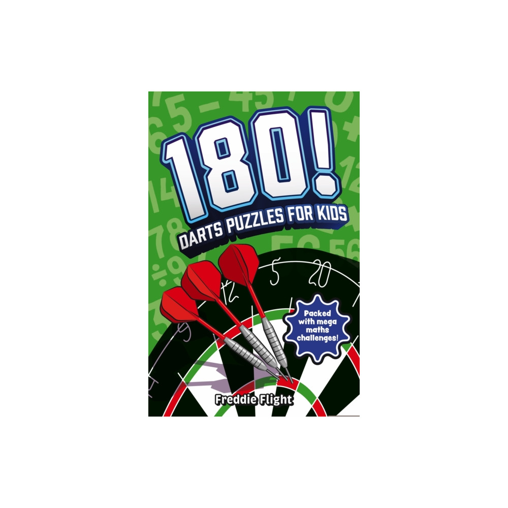 Produktbild för 180! Darts Puzzles for Kids (häftad, eng)