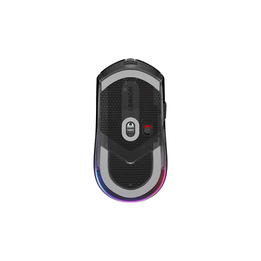 Produktbild för Lenovo Legion M410 - mus - 2.4 GHz, USB - svart, transparent