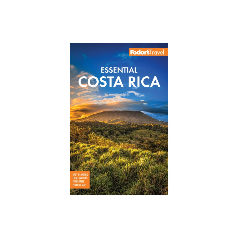 Produktbild för Fodor's Essential Costa Rica (häftad, eng)