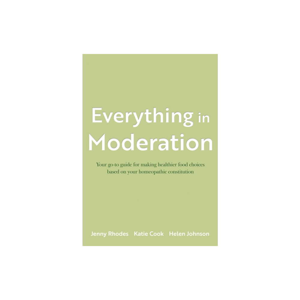 Produktbild för Everything in Moderation (häftad, eng)