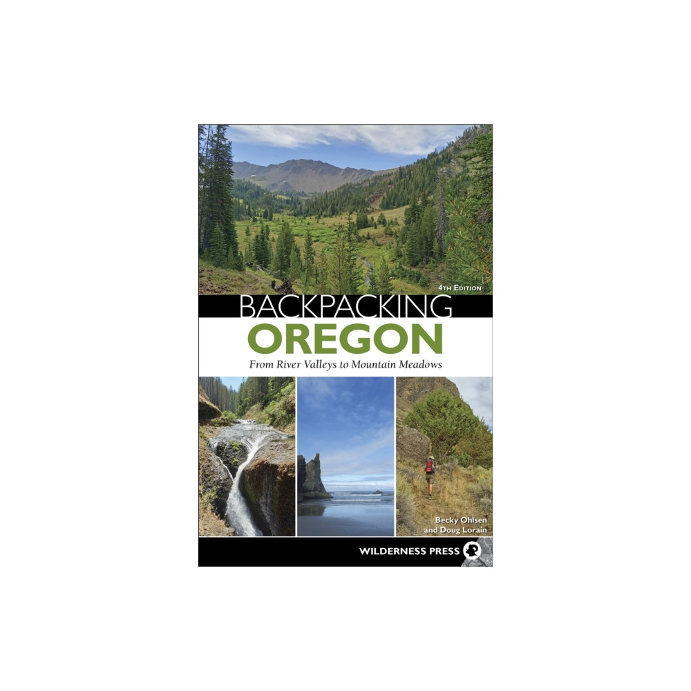 Produktbild för Backpacking Oregon (häftad, eng)
