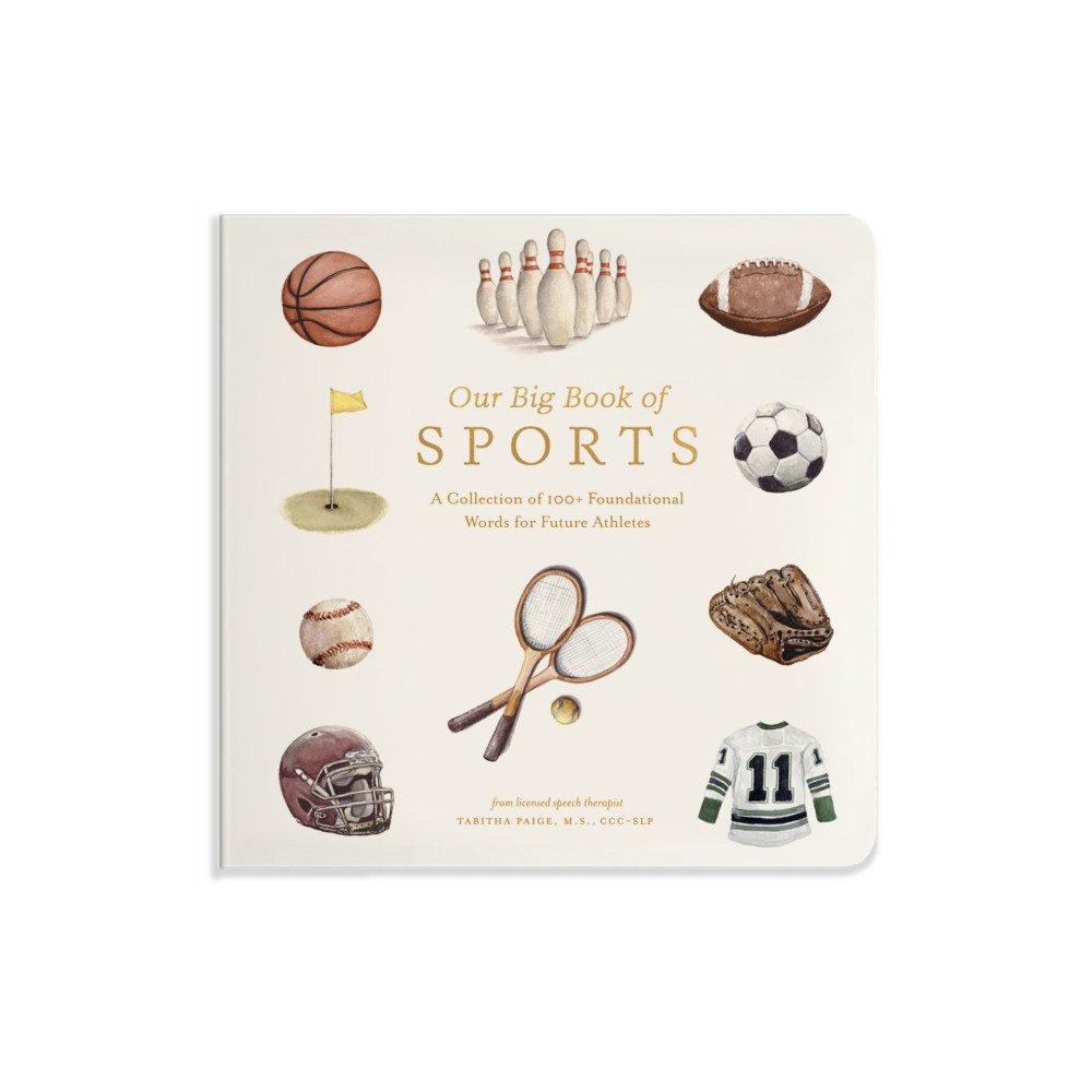 Produktbild för Our Big Book of Sports (bok, board book, eng)