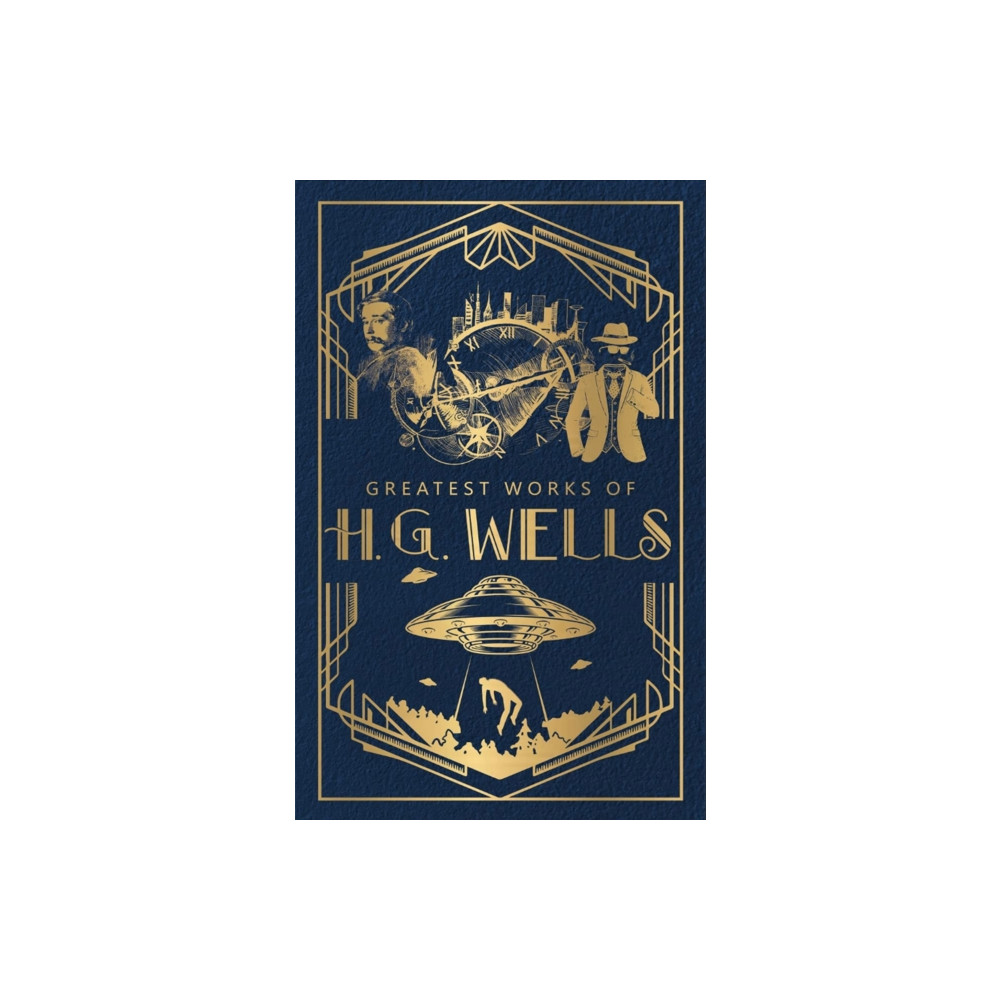 Produktbild för Greatest Works of H.G. Wells (inbunden, eng)