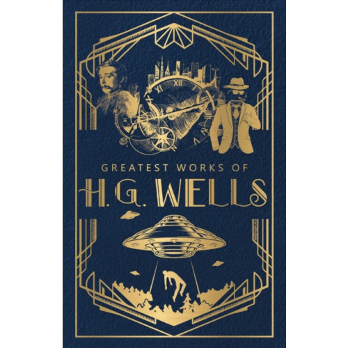 Prakash Books Greatest Works of H.G. Wells (inbunden, eng)