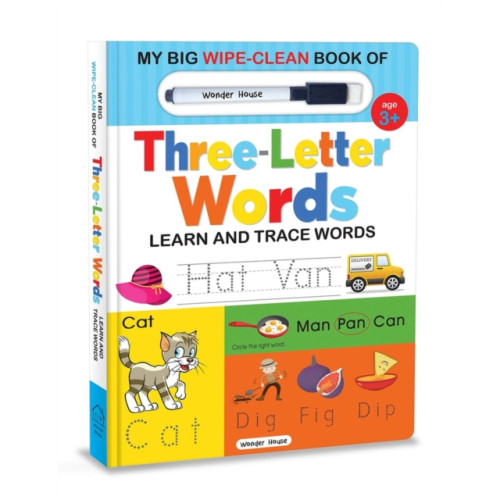 Prakash Books India Private Limited My Big Wipe and Clean Book of Three Letter Words for Kids (inbunden, eng)