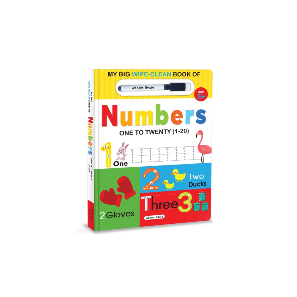 Produktbild för MY BIG WIPE & CLEAN BOOK OF NUMBERS FOR (häftad, eng)
