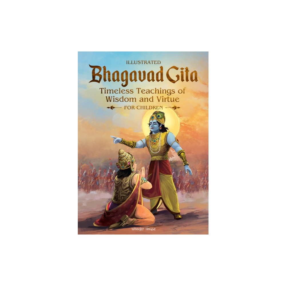 Produktbild för Illustrated Bhagavad Gita for Children-Timeless Teachings of Wisdom and Virtue- Shubha Vilas (inbunden, eng)
