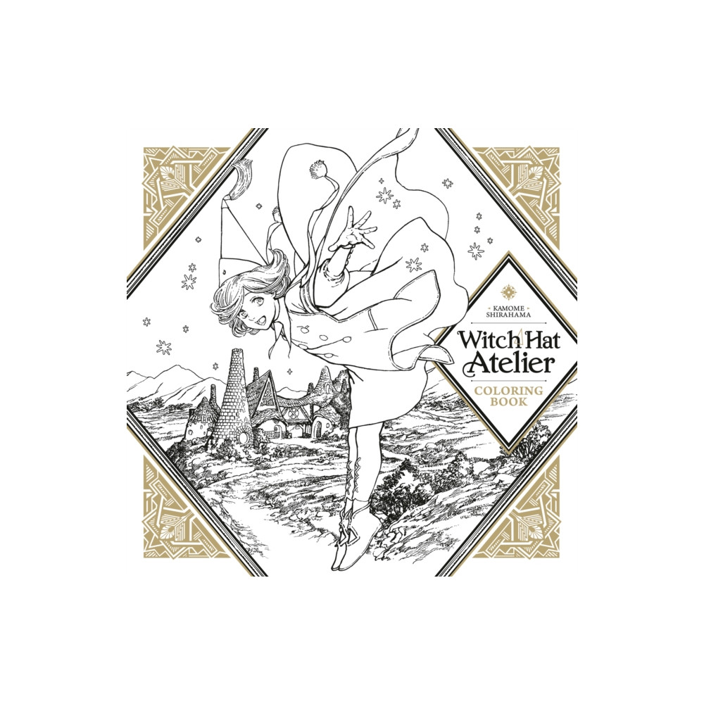 Produktbild för Witch Hat Atelier Coloring Book (häftad, eng)