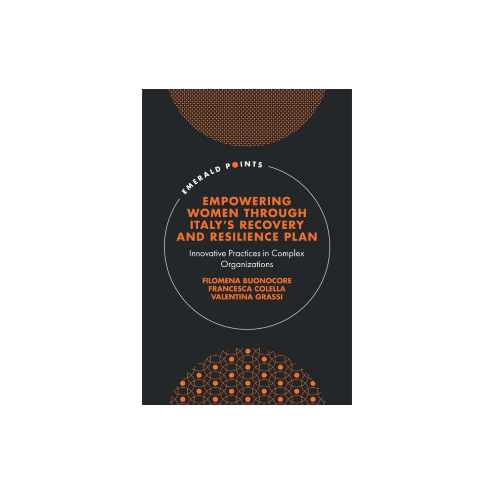 Produktbild för Empowering Women Through Italy's Recovery and Resilience Plan (inbunden, eng)