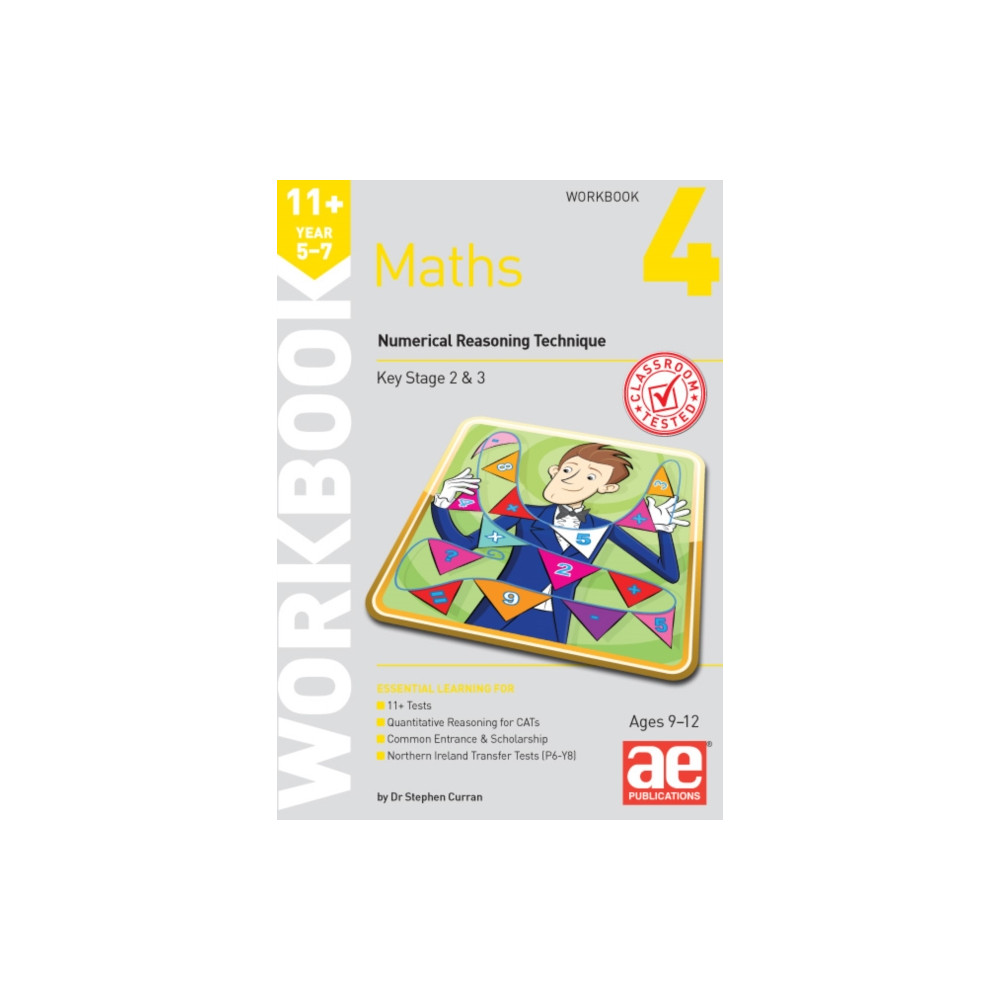 Produktbild för 11+ Maths Year 5-7 Workbook 4 (häftad, eng)