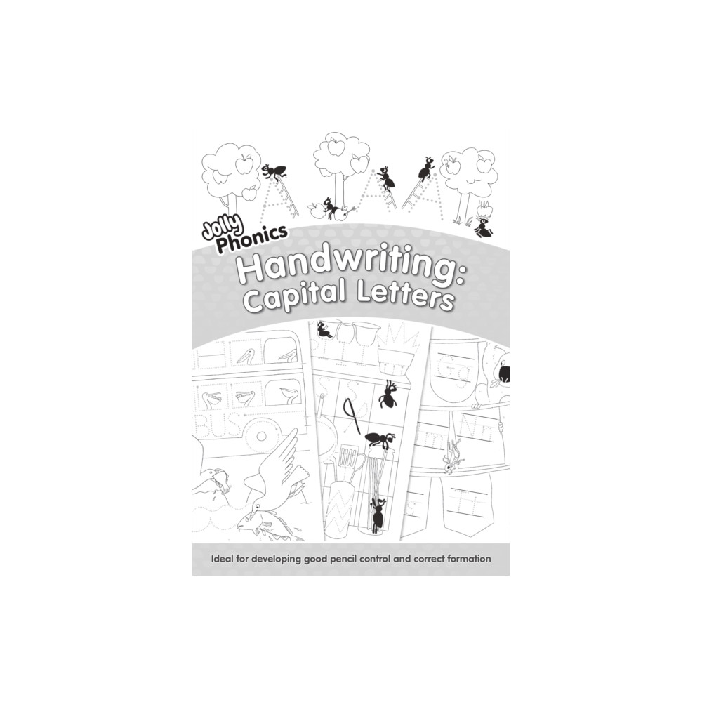 Produktbild för Jolly Phonics Capital Letters Handwriting Book (häftad, eng)