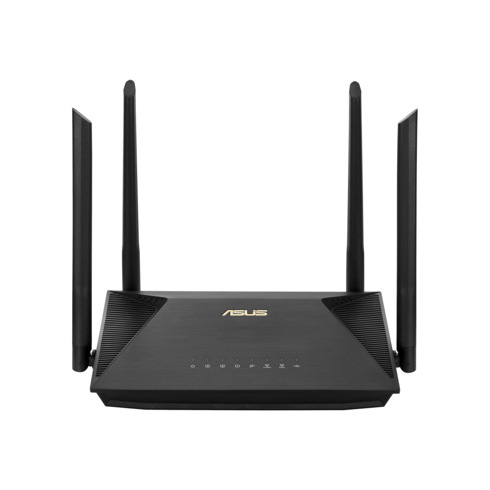 Produktbild för ASUS RT-AX53U - trådlös router - Wi-Fi 6 - skrivbordsmodell