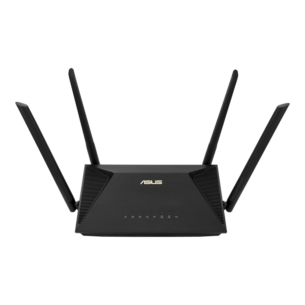 Produktbild för ASUS RT-AX53U - trådlös router - Wi-Fi 6 - skrivbordsmodell