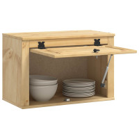 Produktbild för Skåp SKI HonungsBrun 60 x 32 x 40 cm Massiv furu