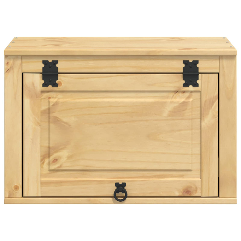 Produktbild för Skåp SKI HonungsBrun 60 x 32 x 40 cm Massiv furu
