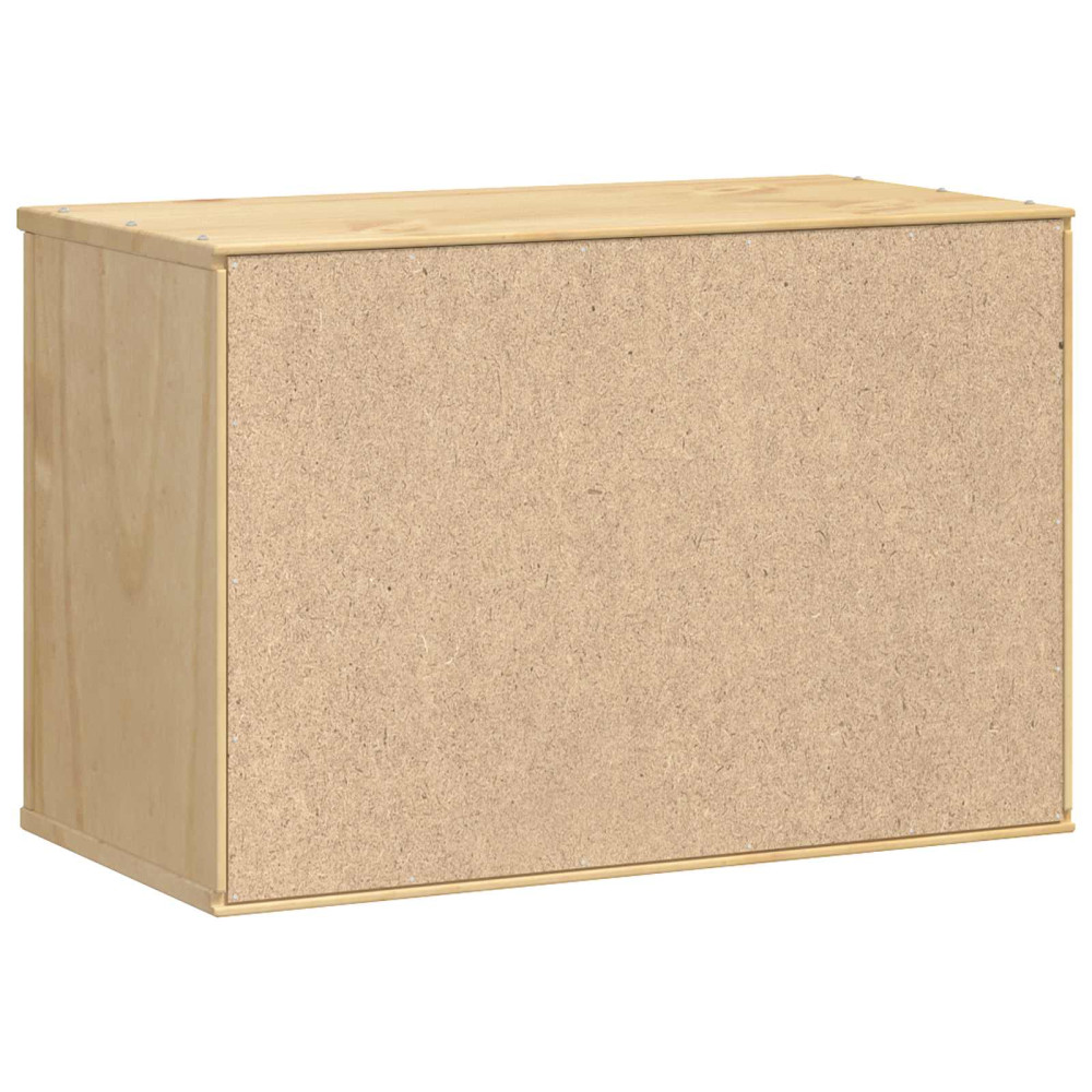 Produktbild för Skåp SKI HonungsBrun 60 x 32 x 40 cm Massiv furu