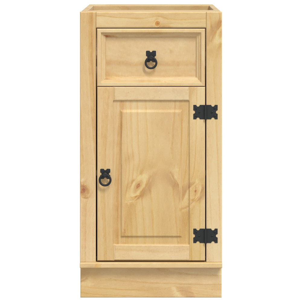 Produktbild för Skåp SKI HonungsBrun 40 x 46 x 81,5 cm Massiv furu