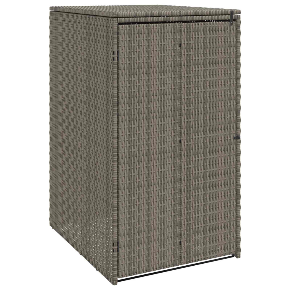 Produktbild för Avfallshink Box Grå 65 x 80 x 115 cm polyeten