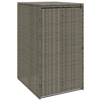 Produktbild för Avfallshink Box Grå 65 x 80 x 115 cm polyeten