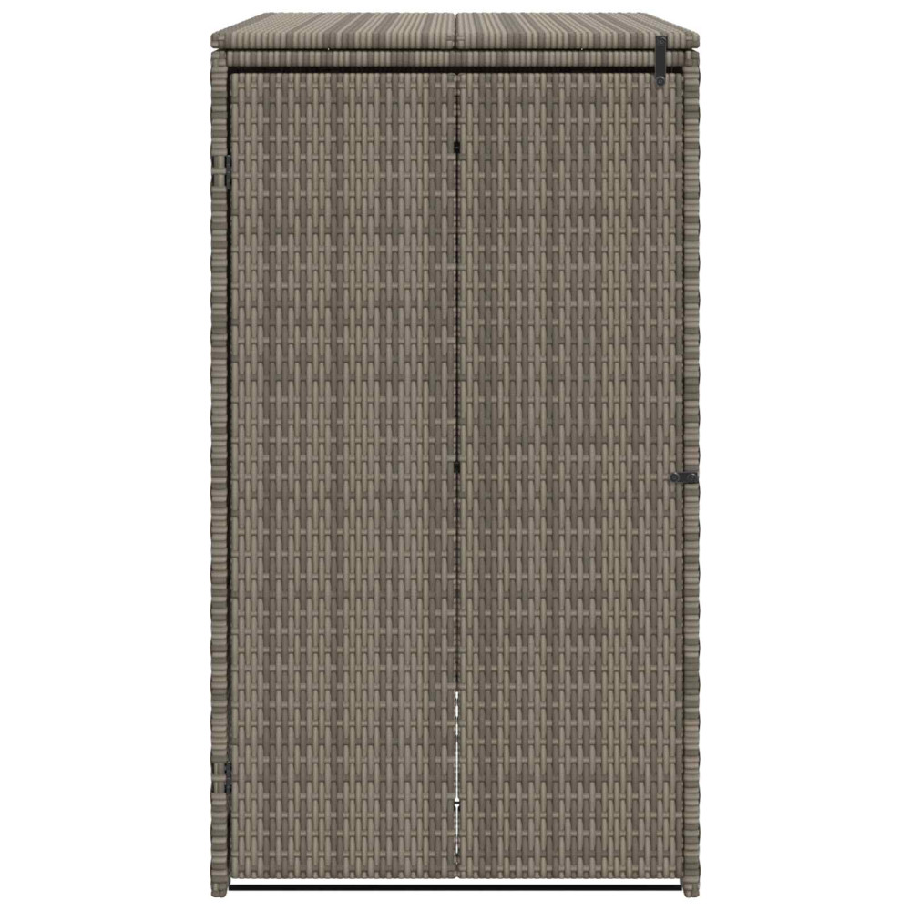 Produktbild för Avfallshink Box Grå 65 x 80 x 115 cm polyeten