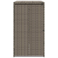 Produktbild för Avfallshink Box Grå 65 x 80 x 115 cm polyeten