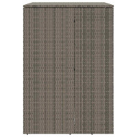 Produktbild för Avfallshink Box Grå 65 x 80 x 115 cm polyeten
