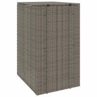 Produktbild för Avfallshink Box Grå 65 x 80 x 115 cm polyeten