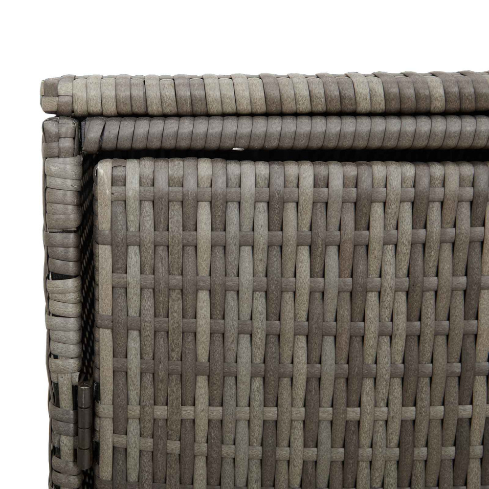 Produktbild för Avfallshink Box Grå 65 x 80 x 115 cm polyeten
