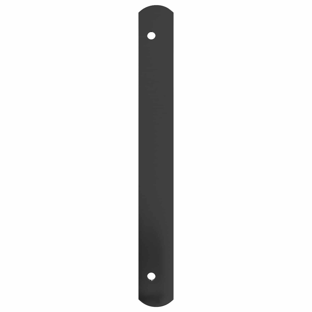 Produktbild för Fönstergaller 76 x 30 cm Pulverlackerat stål Svart