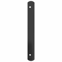 Produktbild för Fönstergaller 115 x 30 cm Pulverlackerat stål Svart
