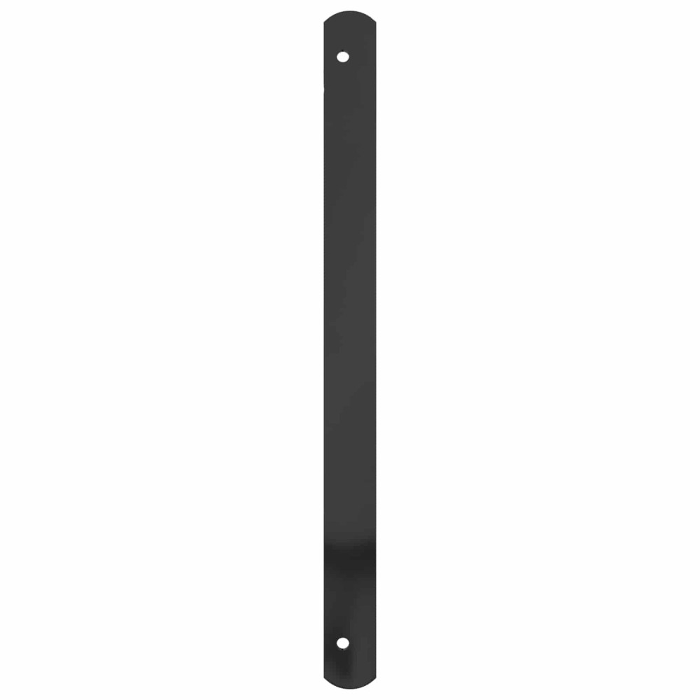 Produktbild för Fönstergaller 75.5 x 45 cm Pulverlackerat stål Svart