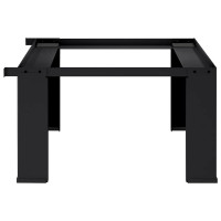 Produktbild för Tvättmaskin Pedestal Svart 64 x 55 x 32,5 cm Stål