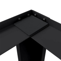 Produktbild för Tvättmaskin Pedestal 2 pcs Svart 127 x 54,5 x 32,5 cm Stål