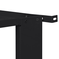 Produktbild för Tvättmaskin Pedestal 2 pcs Svart 127 x 54,5 x 32,5 cm Stål